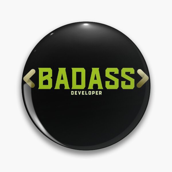Item preview, Badass Developer! designed and sold by SpooTeeDesign.