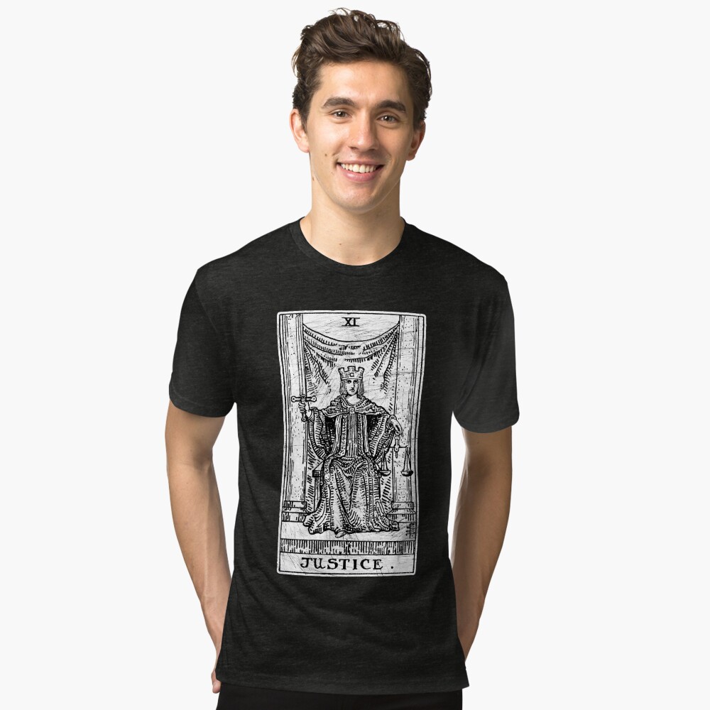 rbg justice tarot card shirt