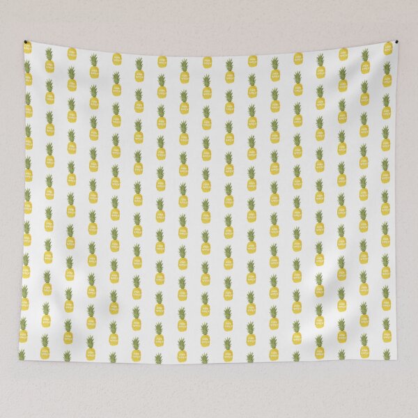 Item preview, Pineapple Kitchen Cute Textured Artwork designed and sold by art-fox.
