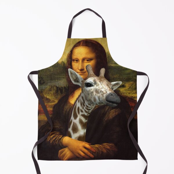 Item preview, Mona Lisa Loves Giraffes designed and sold by Mythos57.