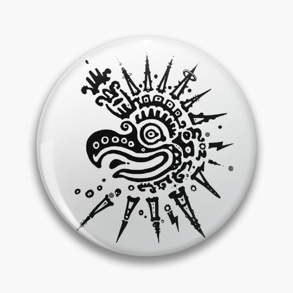 Item preview, Black Sun Bird God. designed and sold by John Gieg.
