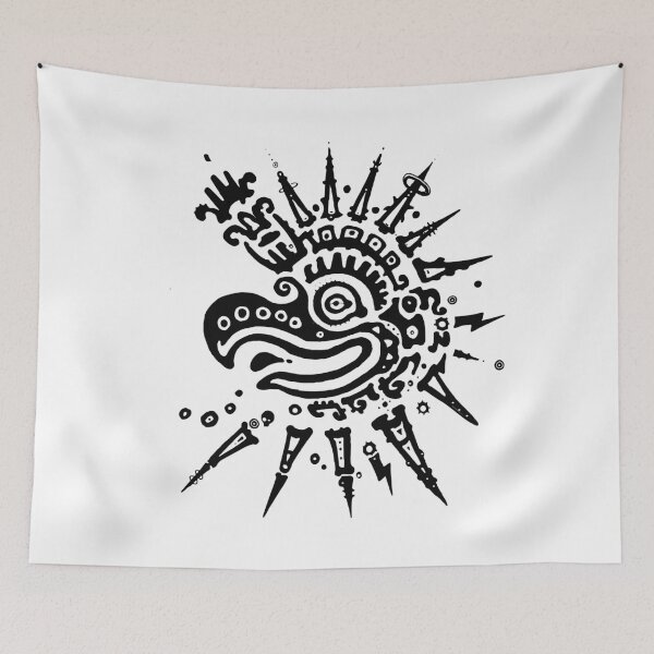 Item preview, Black Sun Bird God. designed and sold by John Gieg.