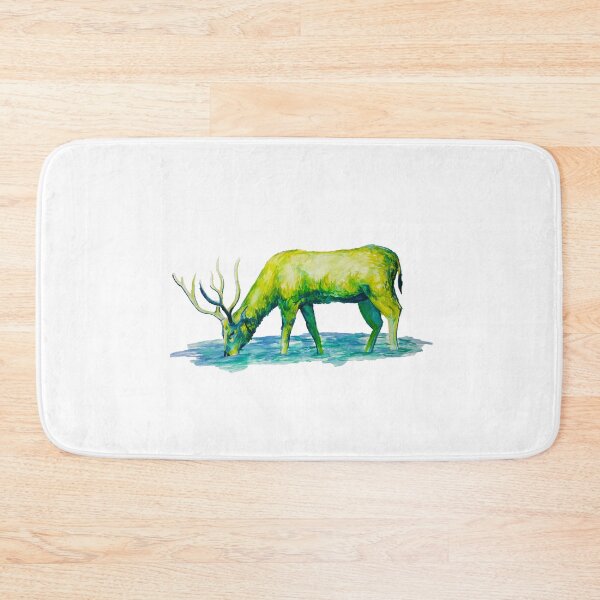 Item preview, green elk designed and sold by lunorevo.