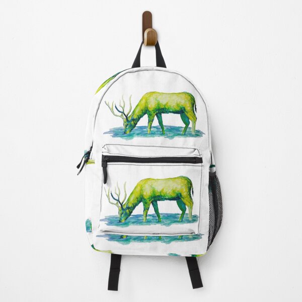 Item preview, green elk designed and sold by lunorevo.