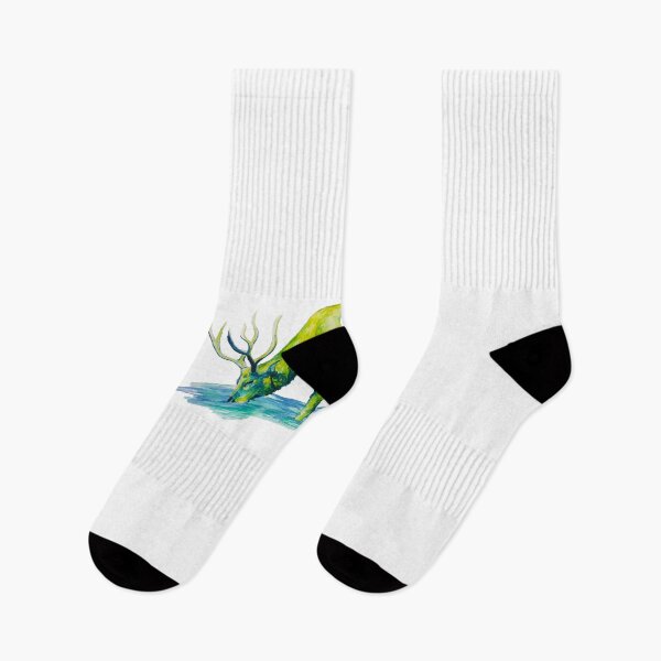 Item preview, green elk designed and sold by lunorevo.