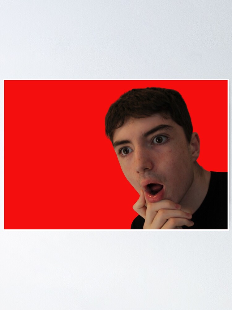 "My face" Poster for Sale by magicspongebob Redbubble