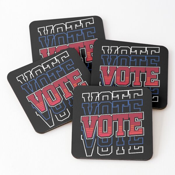Item preview, Vote Repeated Text designed and sold by juniperdesign.