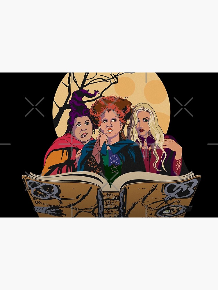 Thumbnail 6 of 6, Bath Mat, Hocus Pocus Sanderson Sisters designed and sold by DesignCats.