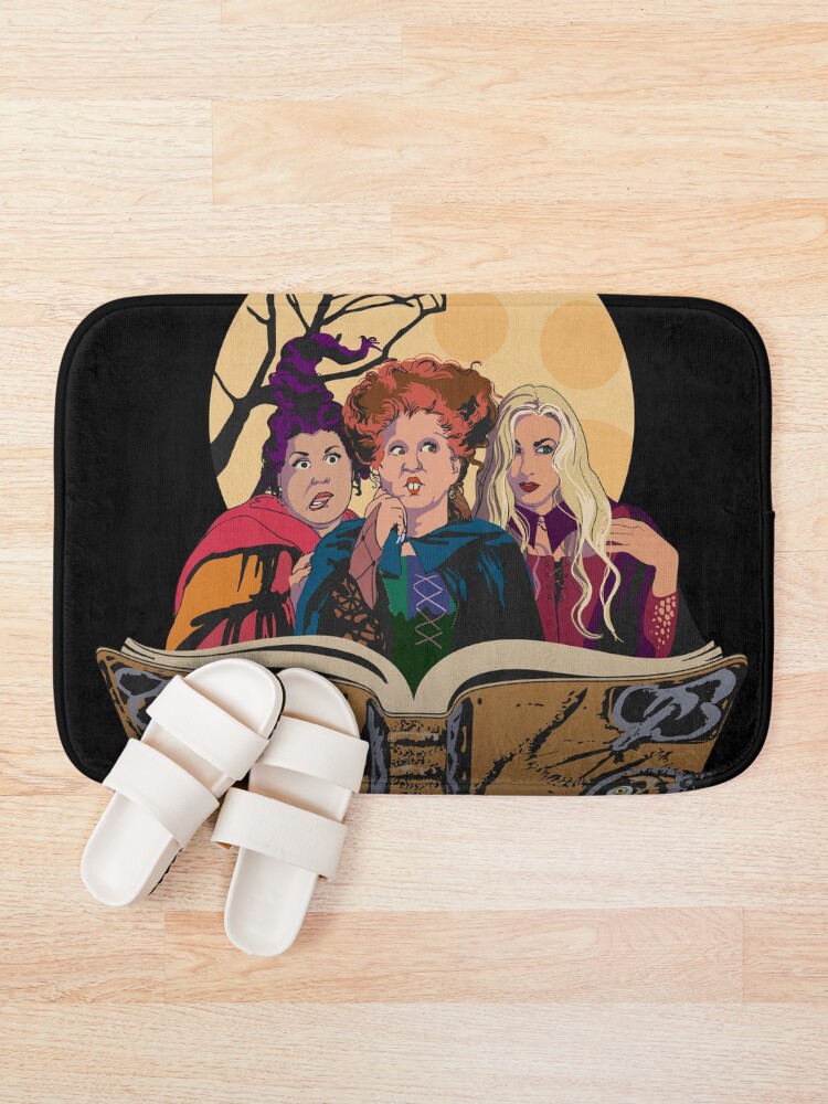 Alternate view of Hocus Pocus Sanderson Sisters Bath Mat