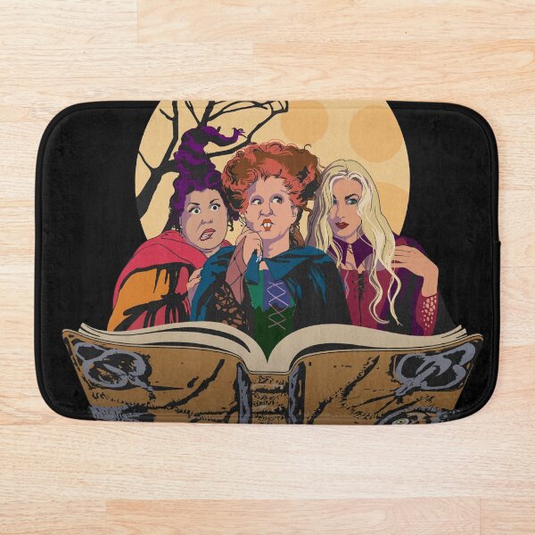 Hocus Pocus Sanderson Sisters Bath Mat