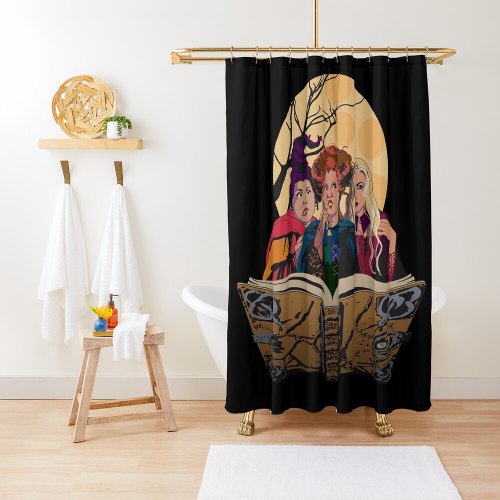 Hocus Pocus Sanderson Sisters Shower Curtain