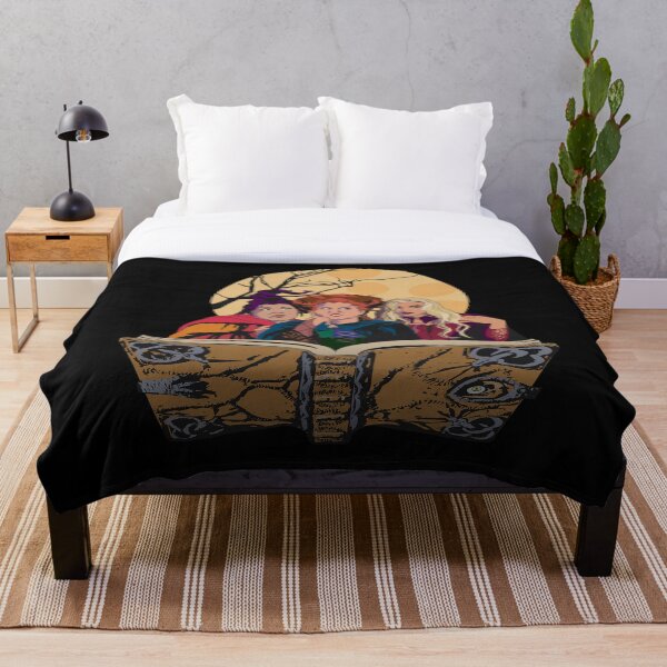 Hocus Pocus Sanderson Sisters Throw Blanket