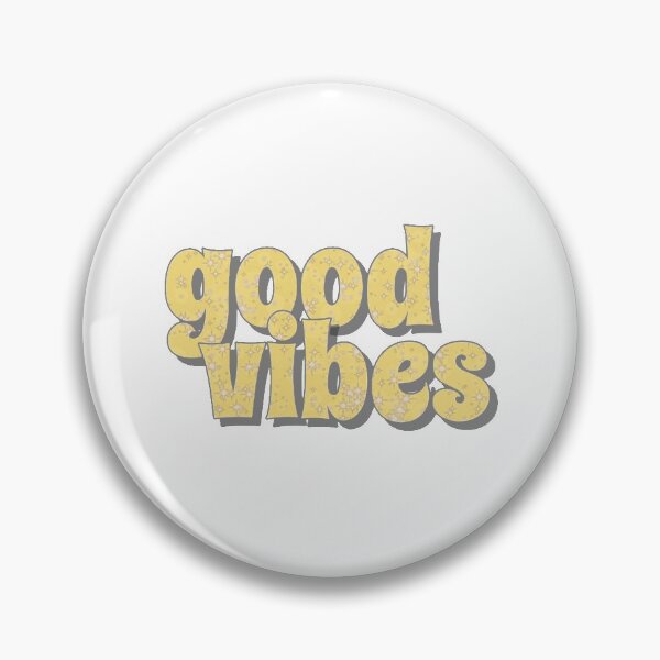 Item preview, good vibes (yellow sparkle) designed and sold by autumngrxce.