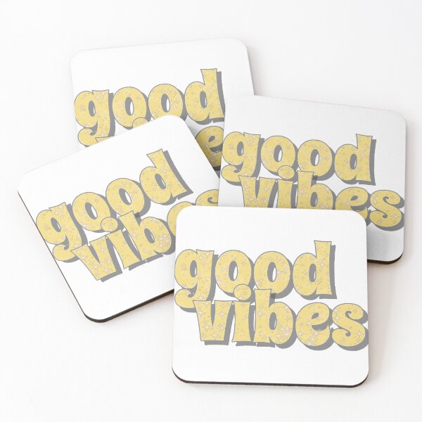 Item preview, good vibes (yellow sparkle) designed and sold by autumngrxce.