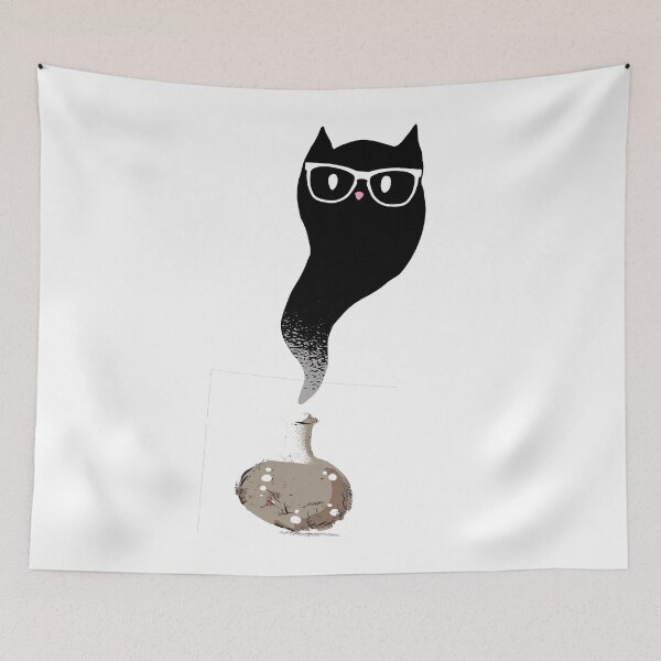 Item preview, Halloween nerd cat magic potion gift designed and sold by Dsigns.