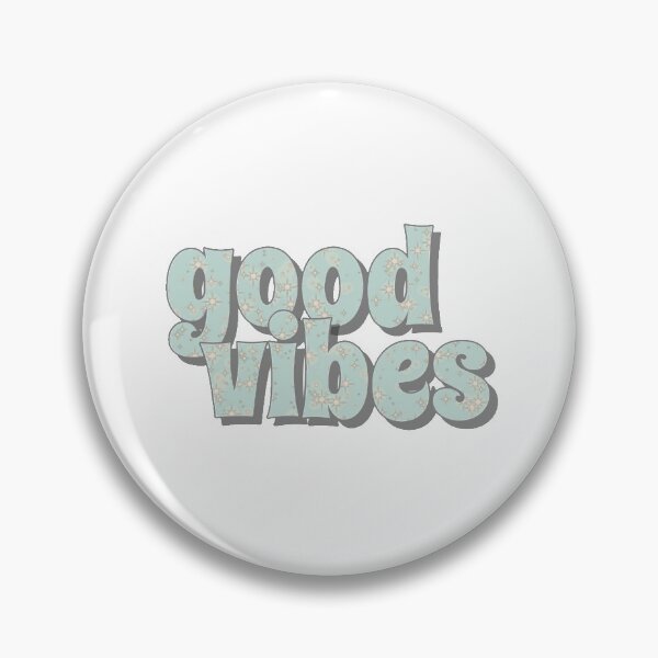 Item preview, good vibes (blue sparkle) designed and sold by autumngrxce.