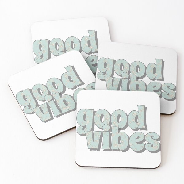 Item preview, good vibes (blue sparkle) designed and sold by autumngrxce.