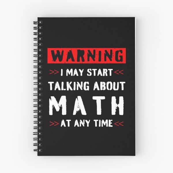 Item preview, Warning - math teacher designed and sold by EricaMinden.