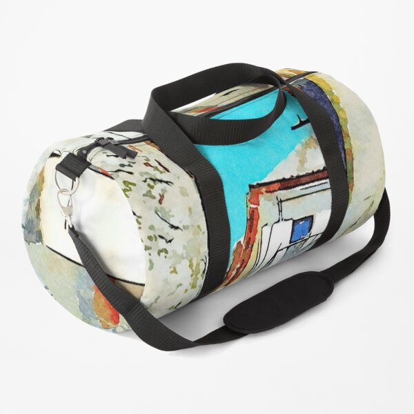 Tortora alley with scooter Duffle Bag