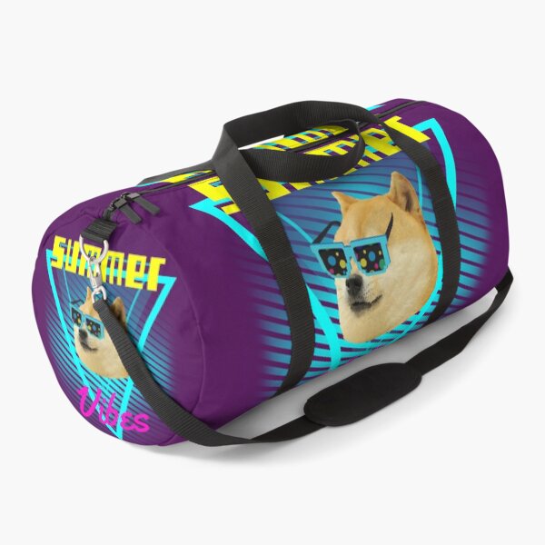 Item preview, Summer Vibes Doggo Vaporwave Funny Meme Aesthetic designed and sold by shirt-meme.