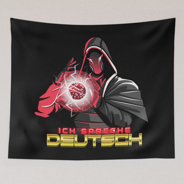 Item preview, Ich spreche Deutsch I speak German Man designed and sold by Time4German.