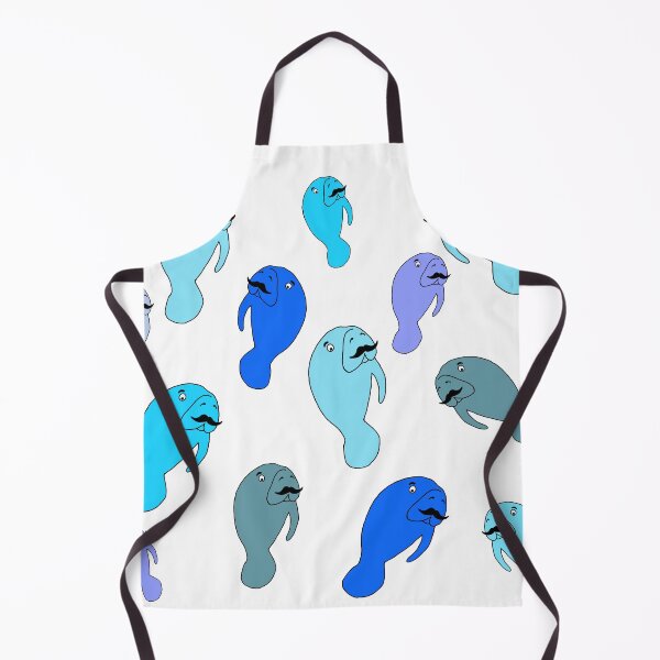 Item preview, Mustached manatee designed and sold by JMVisuals28.