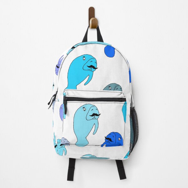 Item preview, Mustached manatee designed and sold by JMVisuals28.