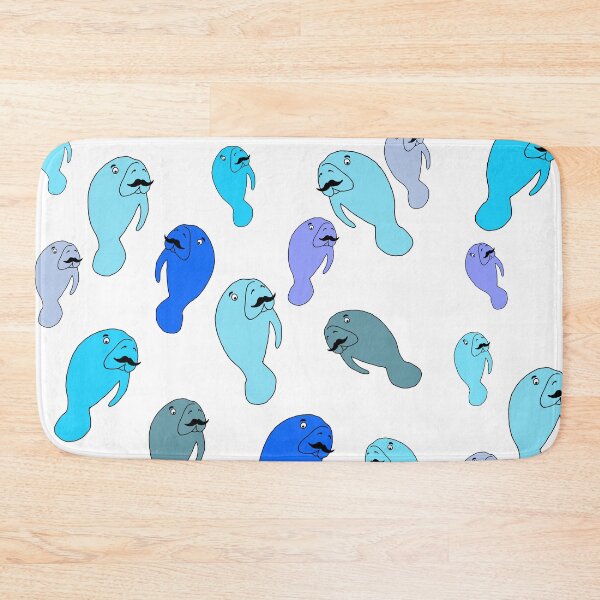 Item preview, Mustached manatee  designed and sold by JMVisuals28.
