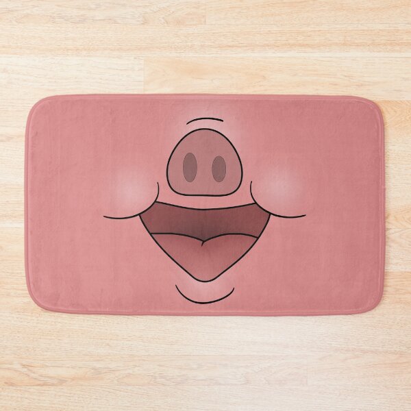 Item preview, Cartoon funny piggy smile designed and sold by TravellingWolf.