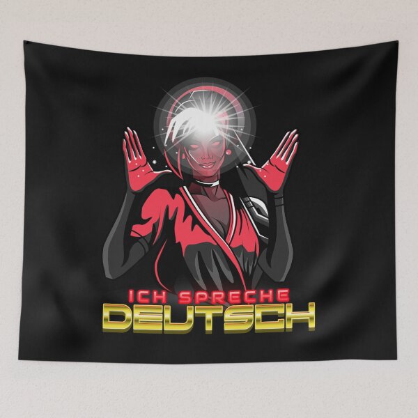 Item preview, Ich spreche Deutsch I speak German Woman designed and sold by Time4German.