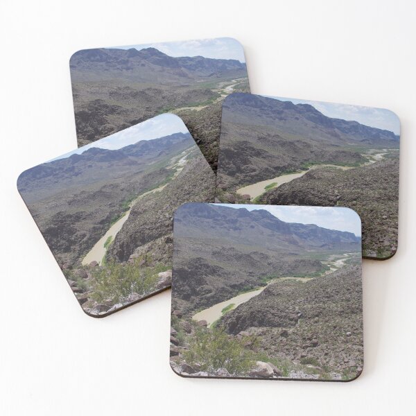 Item preview, Rio Grande River - US-Mexico Border - Rio Grande - Lajitas - West Texas designed and sold by seymourpics.