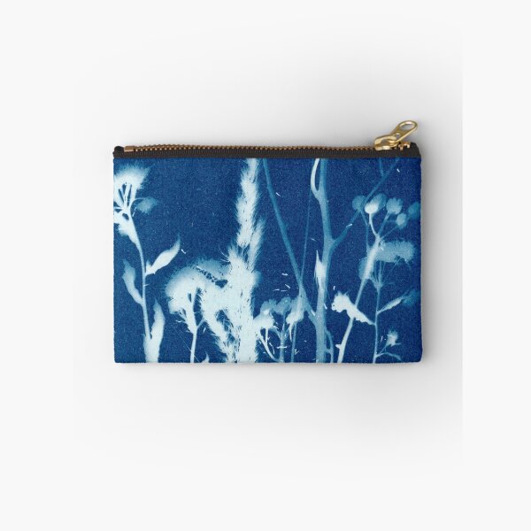 Item preview, Botanical blue floral vintage style handmade Cyanotype print 2020 ed. 16 designed and sold by KasparekFineArt.