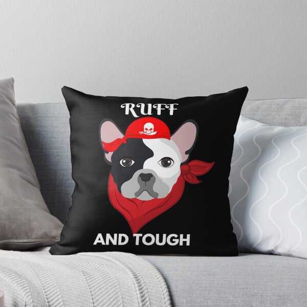 Item preview, Rough And Tough Dog In Red Bandana  designed and sold by JacieDesigns.