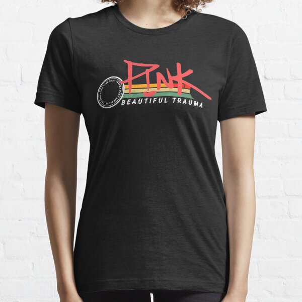 Rosa schönes Trauma Essential T-Shirt