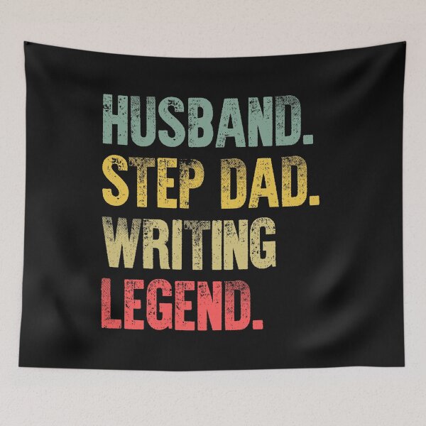 Item preview, Funny Men Vintage T Shirt Husband Step Dad Writing Legend designed and sold by Bendthetrend.