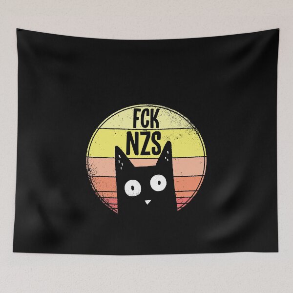 Item preview, FCK NZS cat NZS cat cats cat lover gift designed and sold by Simcom.