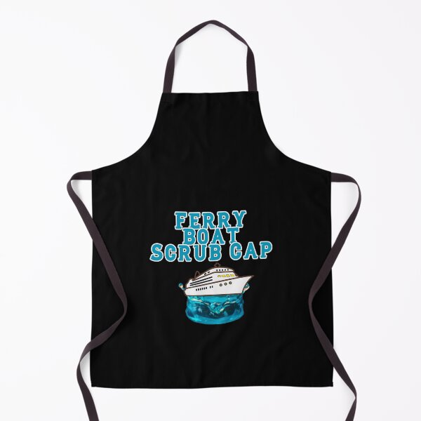 Item preview, Ferry Boat Scrub Cap designed and sold by whaleharmony.
