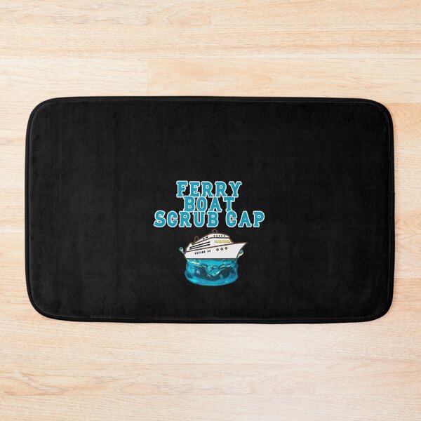Item preview, Ferry Boat Scrub Cap designed and sold by whaleharmony.