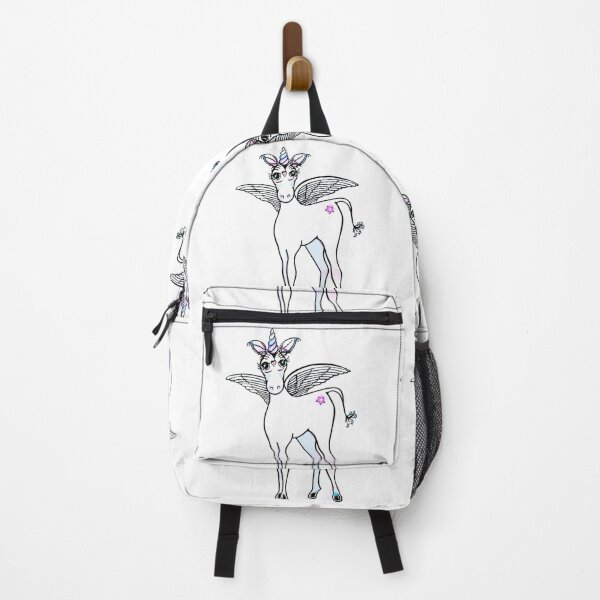 Item preview, Magical winged Unicorn, fun illustration designed and sold by hollycooper.