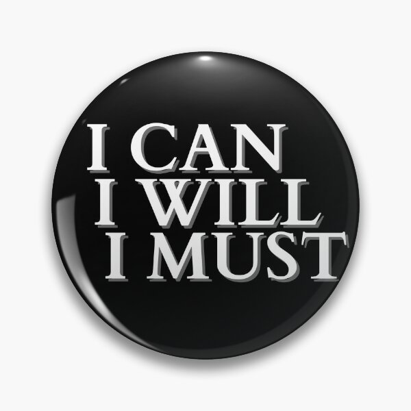 Item preview, I CAN I WILL I MUST motivation designed and sold by AnujShah7.