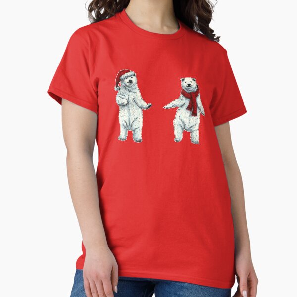 The polar bears wish you a Merry Christmas Classic T-Shirt