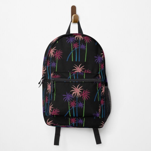 Neon Palm Trees Backpack