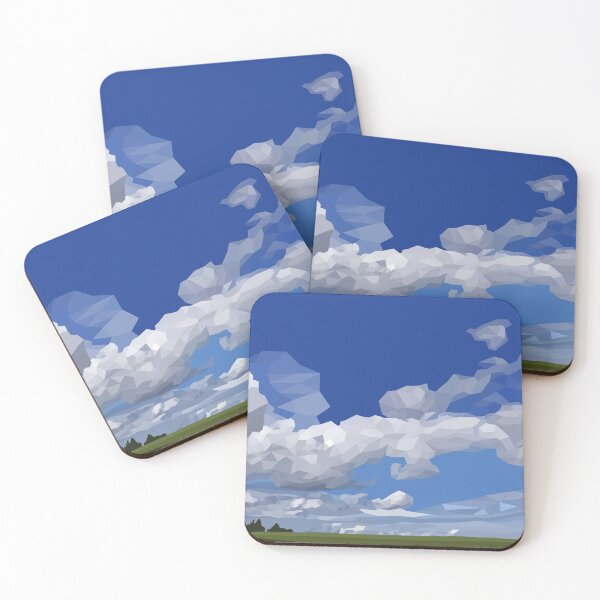 Item preview, Fractured Blue Sky With Clouds designed and sold by theblueofmyeye.