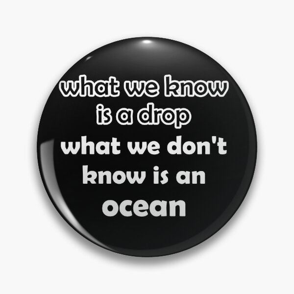 Item preview, DARK what we know is a drop what we don't know is an ocean designed and sold by M-Farouk.