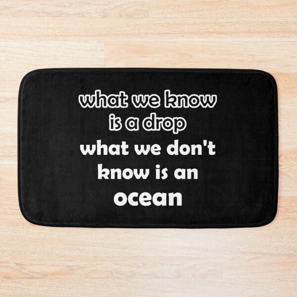 Item preview, DARK what we know is a drop what we don't know is an ocean designed and sold by M-Farouk.