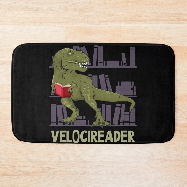 Item preview, Velocireader Dinosaur Book Lover designed and sold by whereismyrobot.