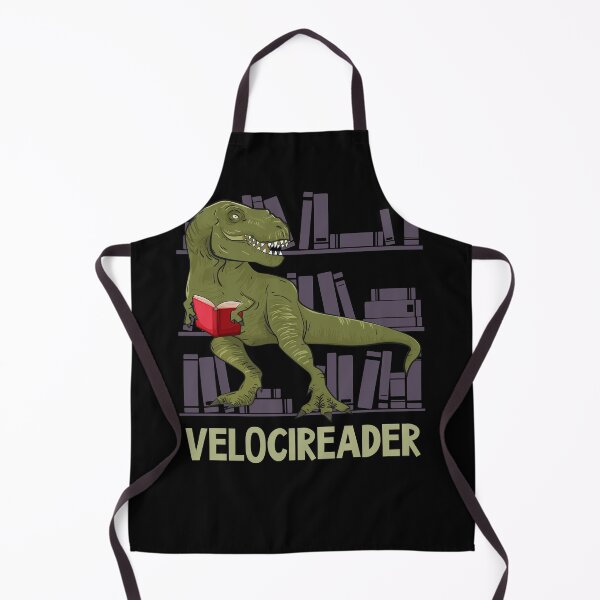 Item preview, Velocireader Dinosaur Book Lover designed and sold by whereismyrobot.