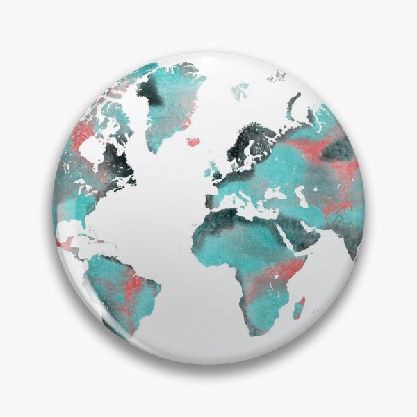 Item preview, world map 125 art #worldmap #map designed and sold by JBJart.