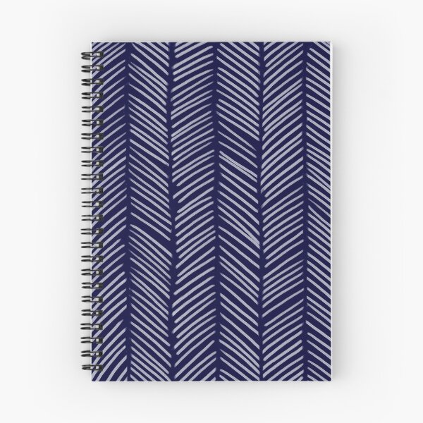 Item preview, Indigo Herringbone designed and sold by ColorObsession.