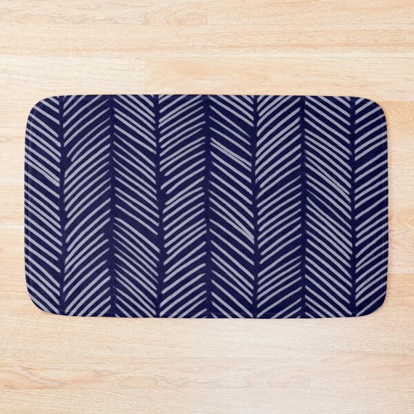 Item preview, Indigo Herringbone designed and sold by ColorObsession.